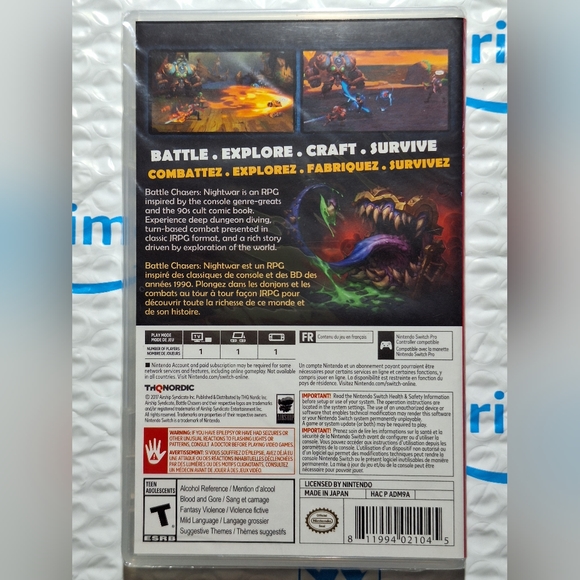 Battle Chasers: Nightwar - Nintendo Switch (NEW) - Picture 2 of 3